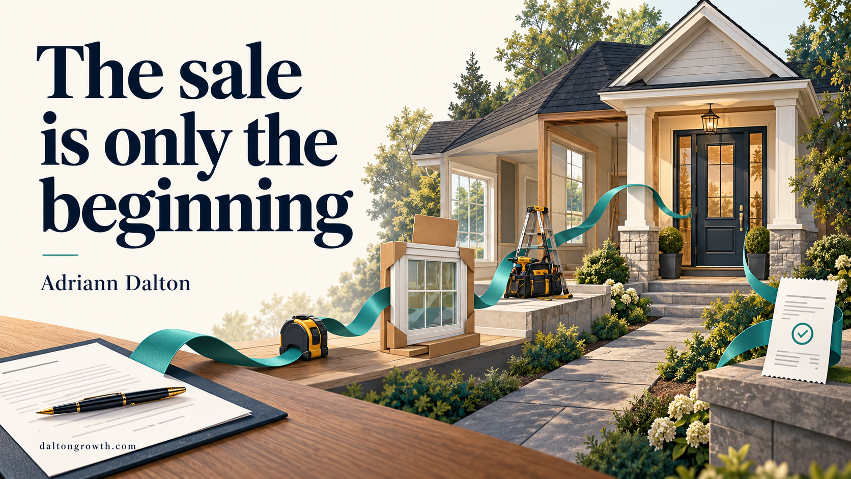 The sale is only the beginning